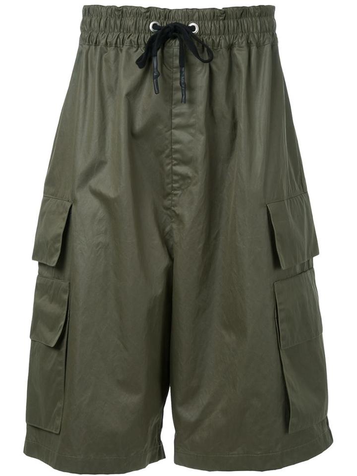 Strateas Carlucci Macro Shorts, Men's, Size: Small, Green, Cotton