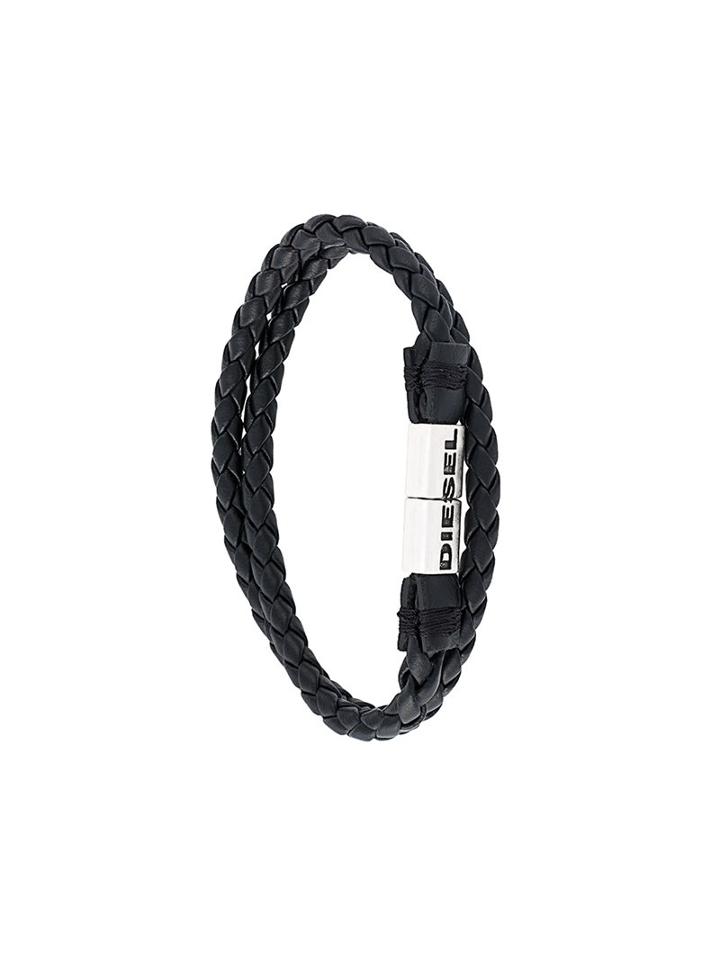 Diesel 'lucy' Bracelet, Adult Unisex, Size: Small, Black