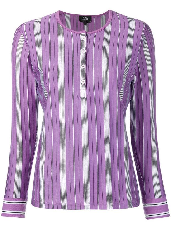 A.p.c. Mérioul T-shirt - Purple
