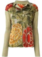 Issey Miyake Vintage Floral Pleated Shirt