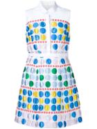 Delpozo Cloqué Flared Dress