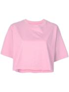 Moussy Vintage Cropped T-shirt - Pink