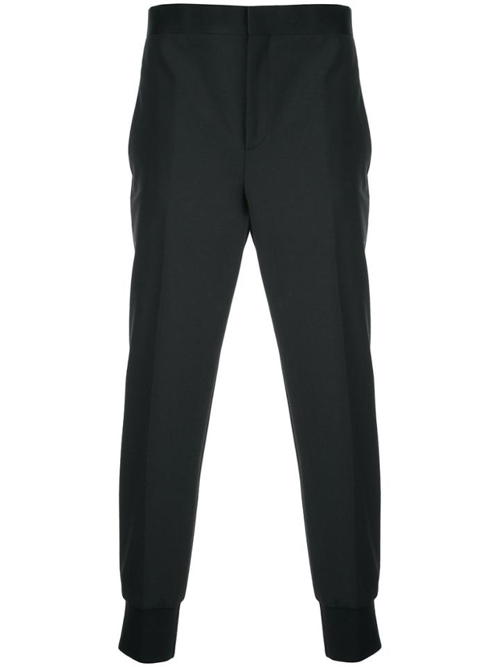 Neil Barrett Satin Tuxedo Trousers - Black