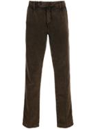 Massimo Alba Straight-leg Corduroy Trousers - Brown