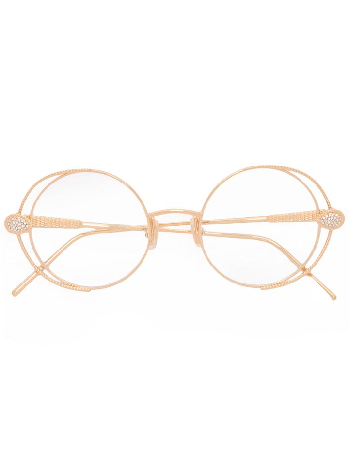 Boucheron Swarovski Crystal Embellished Frames - Metallic