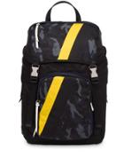 Prada Technical Fabric Backpack - Blue