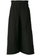 Loewe - Full Midi Skirt - Women - Linen/flax/viscose - 36, Women's, Black, Linen/flax/viscose