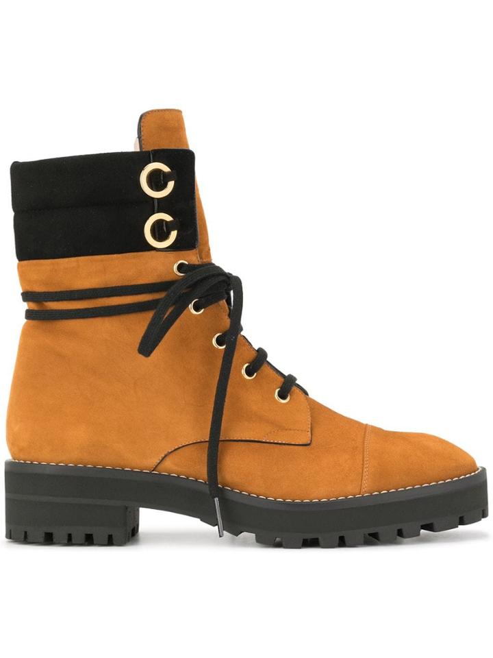 Stuart Weitzman Bridle Ankle Boots - Brown