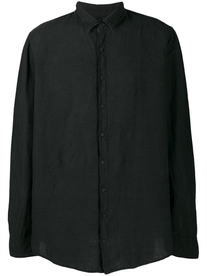Poème Bohémien Casual Button Down Shirt - Black