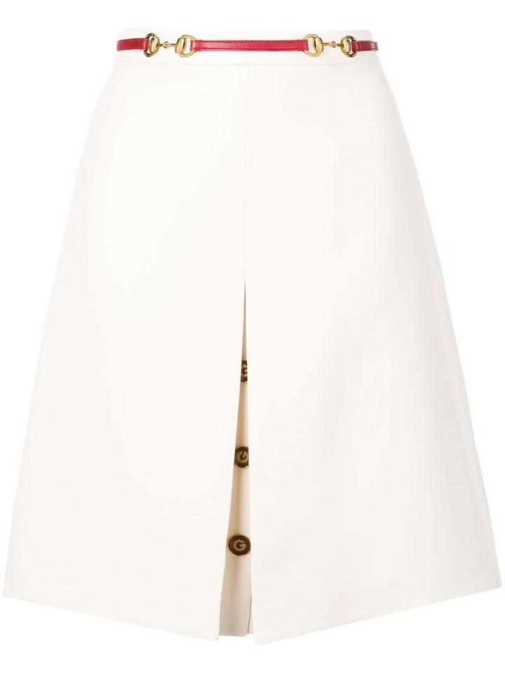 Gucci A-line Skirt - Neutrals