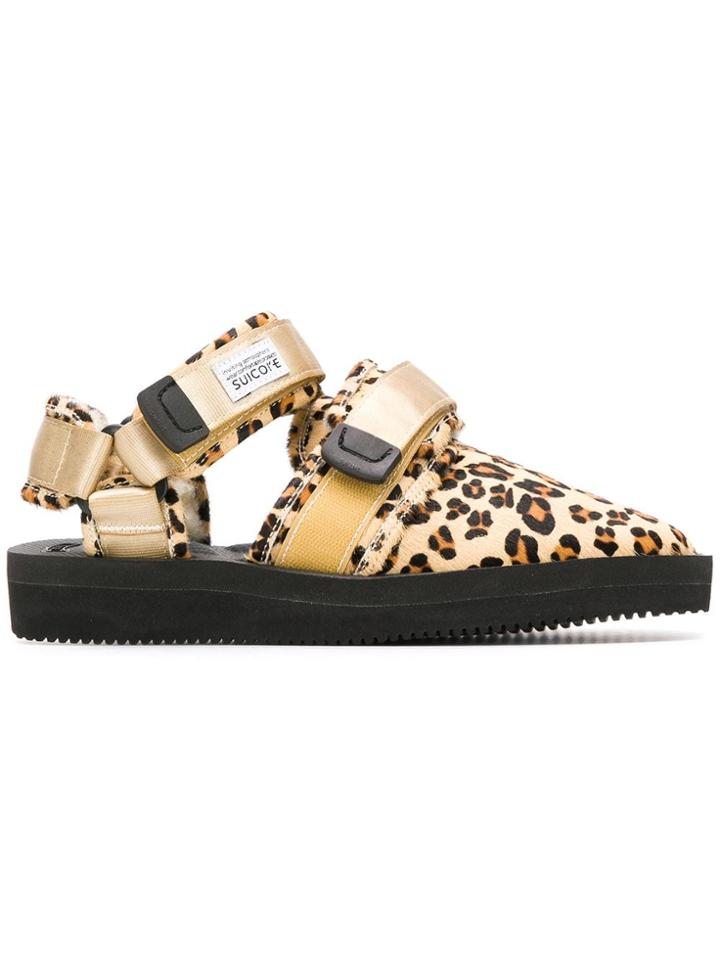 Suicoke Nots-vhl Slippers - Brown