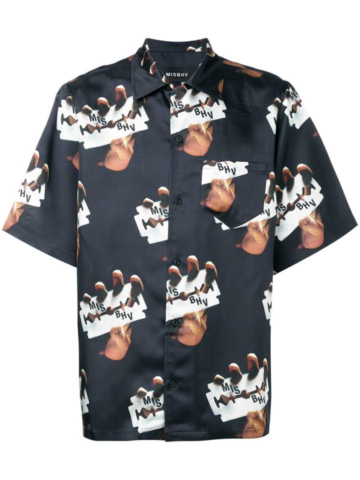 Misbhv Chest Pocket Shirt - Black