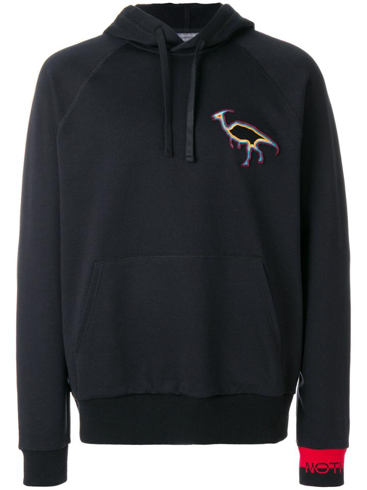 Lanvin Embroidered Hoodie - Black