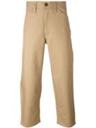 Junya Watanabe Comme Des Garçons Man Tapered Cropped Trousers