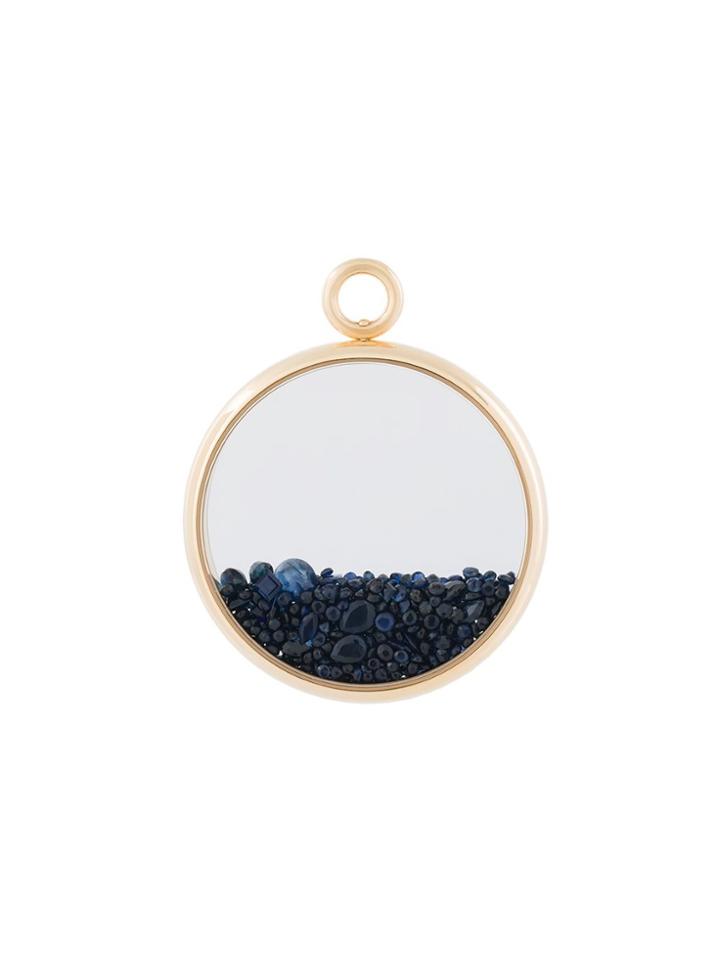 Aurelie Bidermann 'chivoir' Sapphire Large Pendant - Metallic