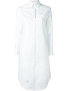 Thom Browne Oxford Shirt Dress - White