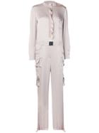 Red Valentino Ruffled Jumpsuit - Neutrals