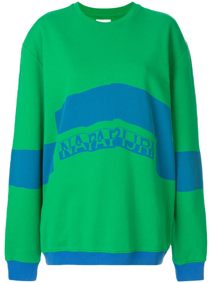 Napa By Martine Rose Stripe Detail Jumper - Green