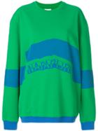 Napa By Martine Rose Stripe Detail Jumper - Green