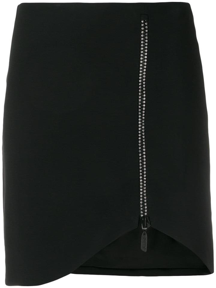 David Koma Crystal-embellished Skirt - Black