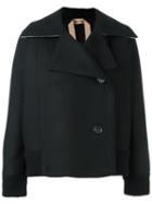 No21 Oversized Jacket, Women's, Size: 40, Black, Wool/cashmere/polyamide/rayon
