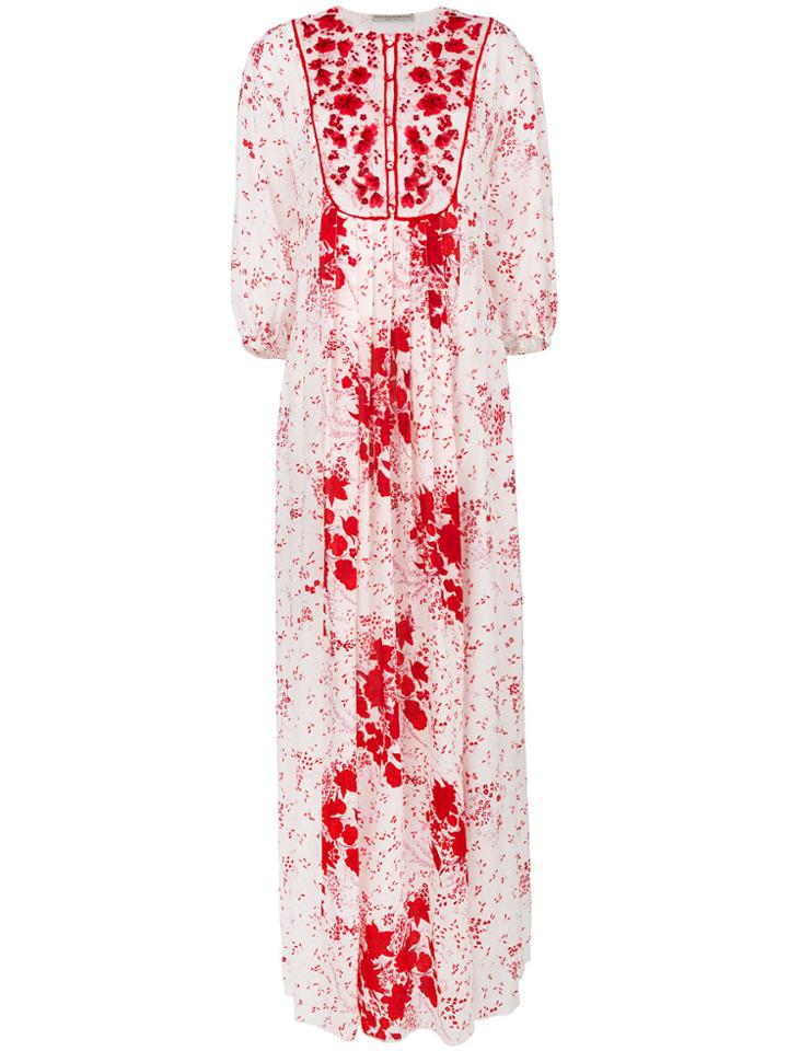 Ermanno Scervino Embroidered Maxi Dress