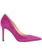 Sam Edelman Pointed Toe Pumps - Pink & Purple