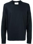 Stephan Schneider Contrast Texture Sleeve Sweatshirt