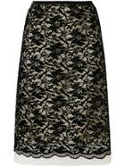 Marc Jacobs Lace Skirt - Black