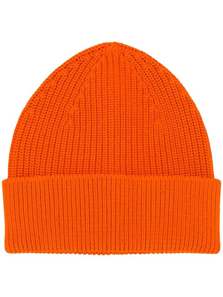 Andersen-andersen Ribbed Beanie - Orange