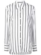 A.l.c. Striped Shirt - White