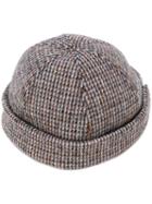 Maison Michel - Beanie Style Cap - Women - Wool Felt - L, Brown, Wool Felt