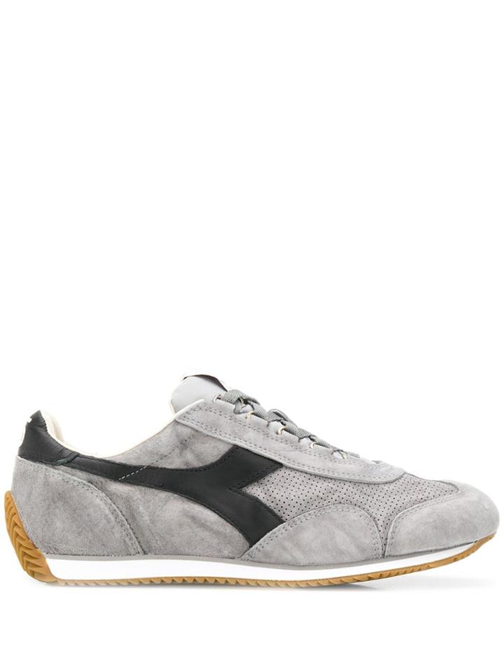 Diadora Heritage Equipe Logo Patch Sneakers - Grey