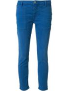 Closed Cropped Jeans, Women's, Size: 27, Blue, Cotton/spandex/elastane