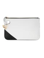 Jw Anderson Pierce Bi-colour Clutch Bag - White