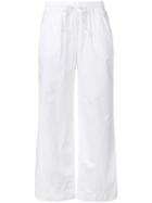 P.a.r.o.s.h. Elasticated Waist Trousers - White