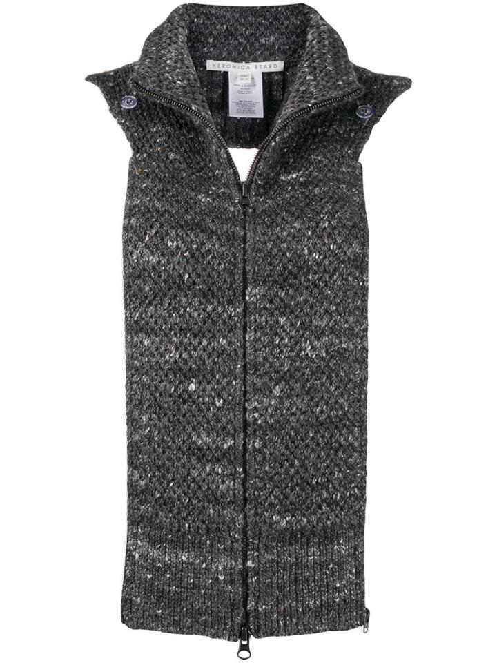 Veronica Beard Knit Jacket Insert - Grey