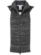 Veronica Beard Knit Jacket Insert - Grey