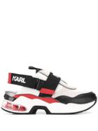 Karl Lagerfeld Slingback Runner Sneakers - Black