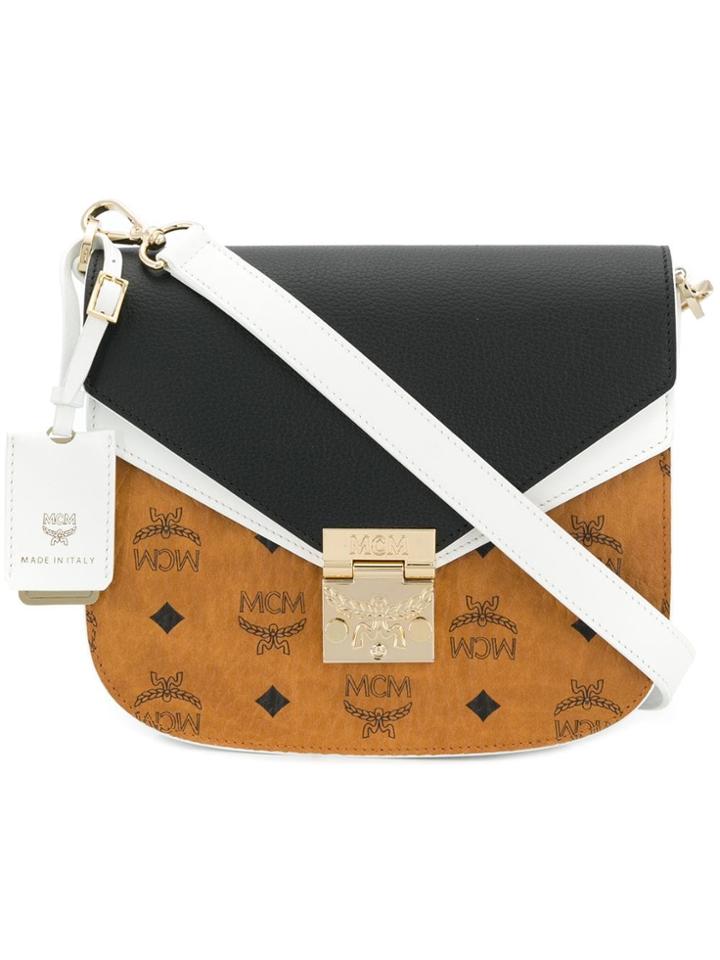 Mcm Small Fursten Crossbody Bag - Black