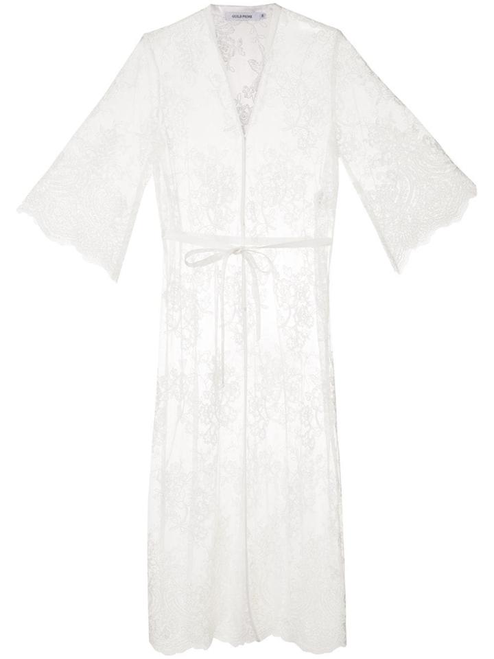 Guild Prime Floral Lace Dress - White