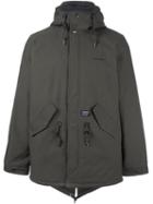 Carhartt Snap Fastening Hooded Coat, Men's, Size: Large, Green, Cotton/nylon