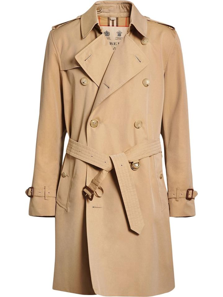 Burberry The Kensington Heritage Trench Coat - Nude & Neutrals