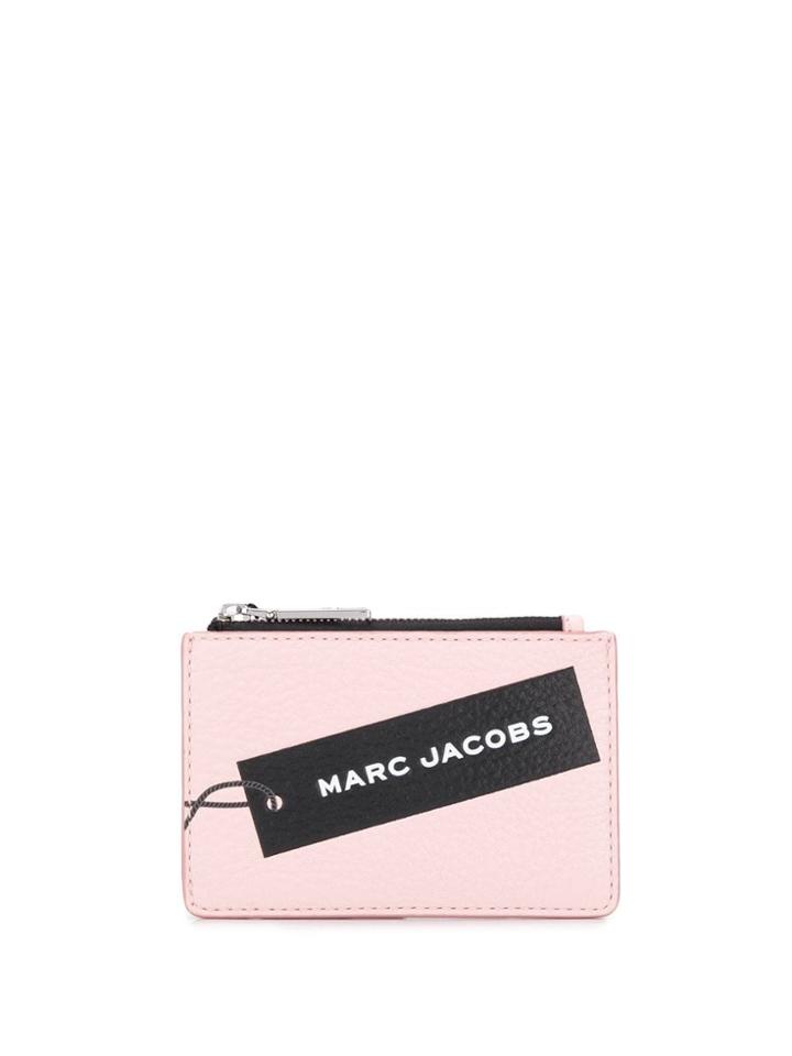 Marc Jacobs Logo Print Coin Purse - Pink