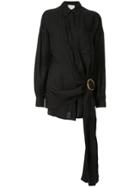 Acler Herald Shirt Dress - Black