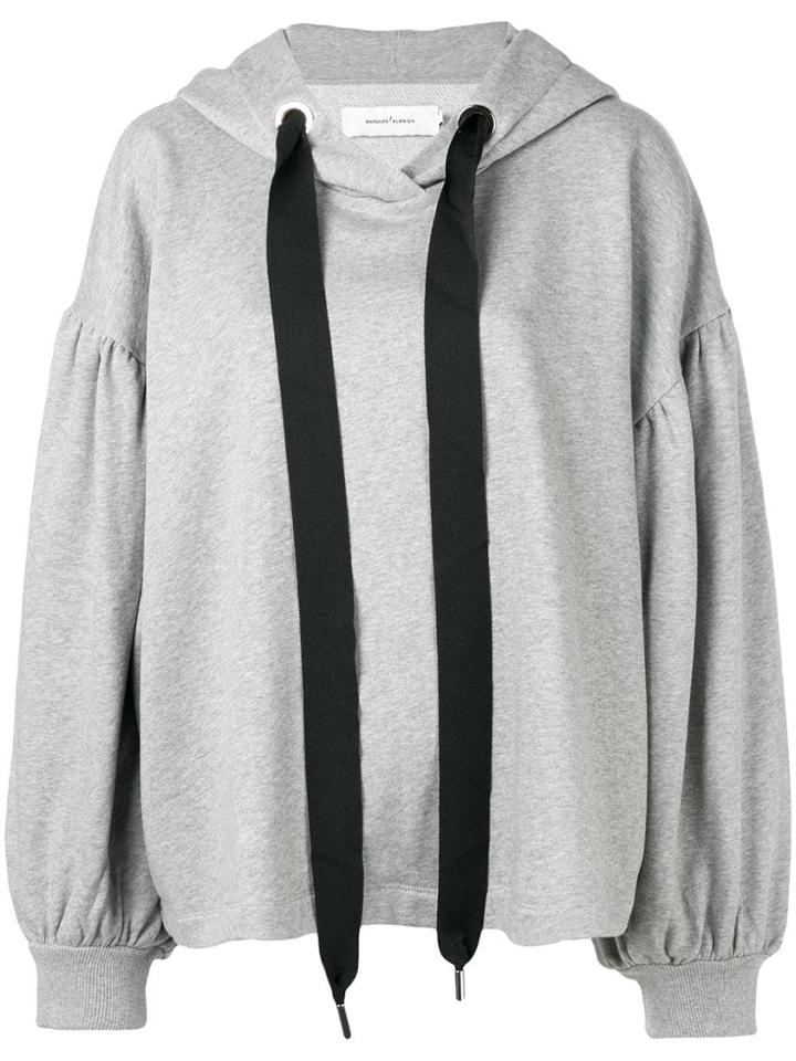 Marques'almeida Oversized Hoodie - Grey