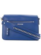 Love Moschino Chain Strap Shoulder Bag - Blue