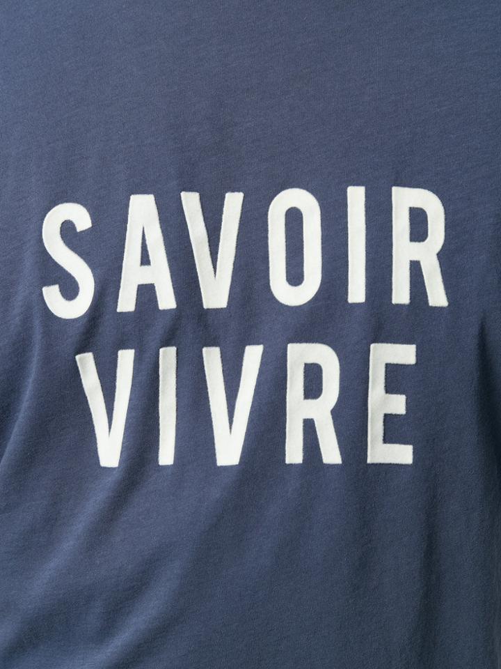 Officine Generale Savoir Vivre T-shirt - Blue