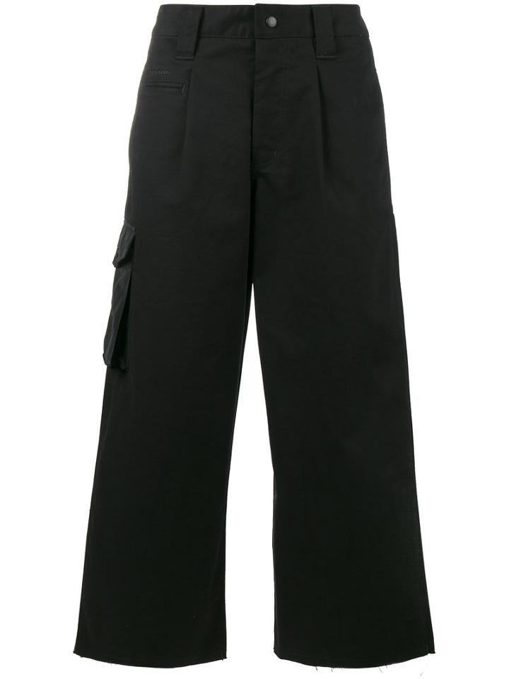 Liam Hodges - Work Trousers With Side Pocket - Men - Cotton/polyester - S, Black, Cotton/polyester