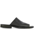 Kazuyuki Kumagai Slide-on Sandals - Black